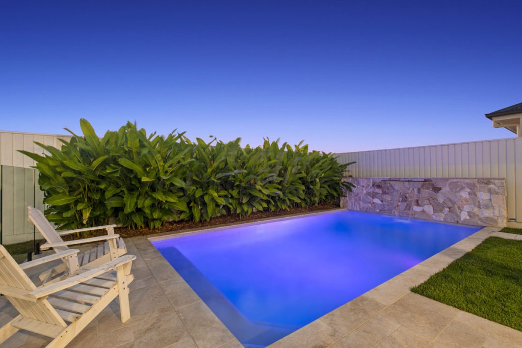 Northshore display home pool