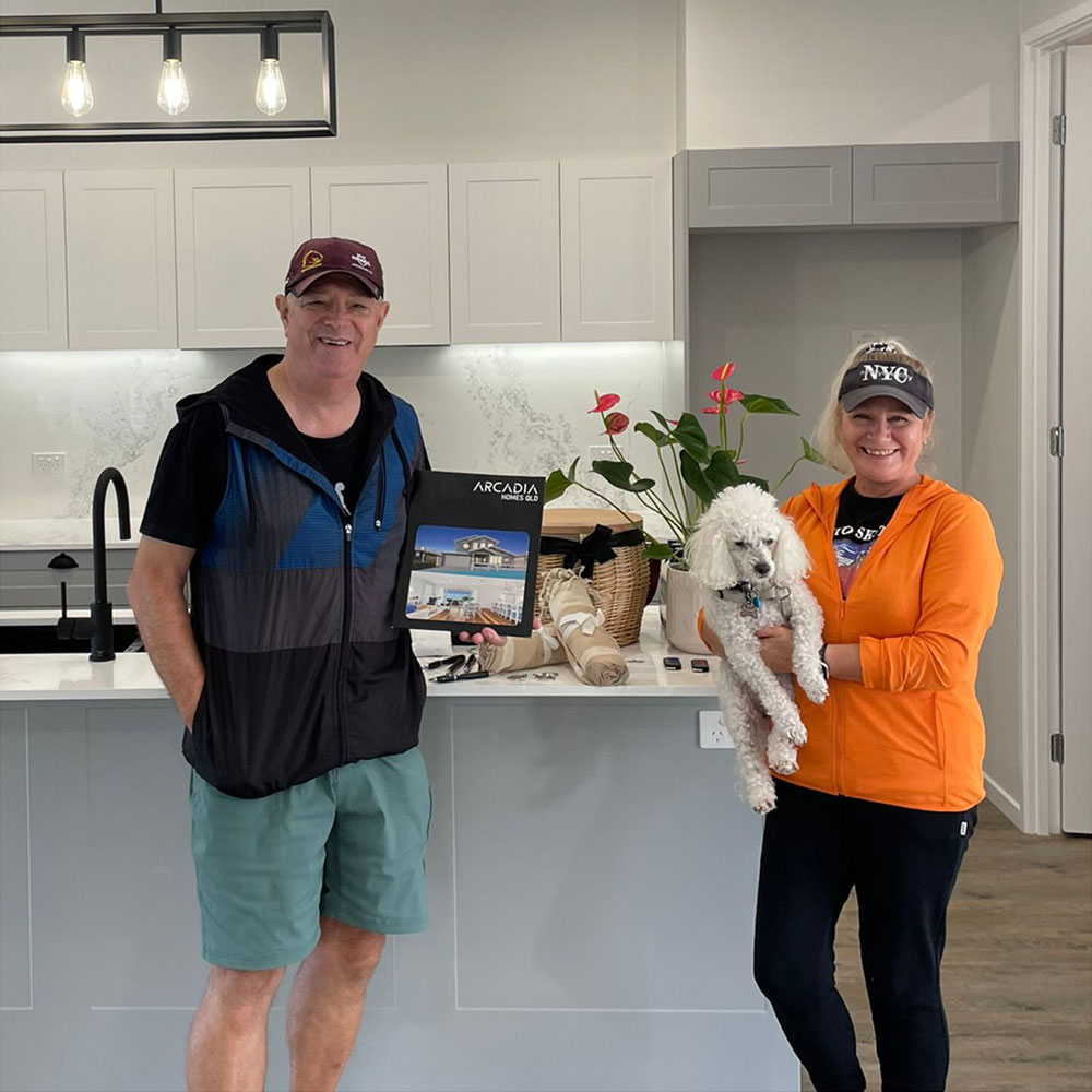 Arcadia Homes QLD happy customers