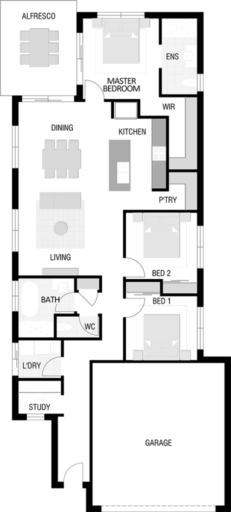 Ruby 167 Floor plan